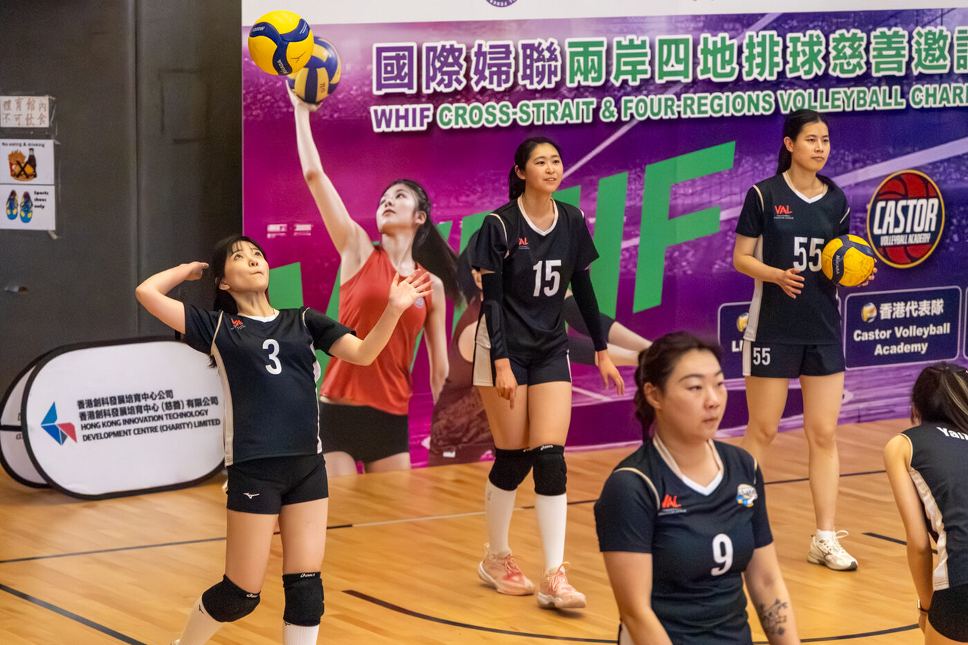 球隊於賽事合照